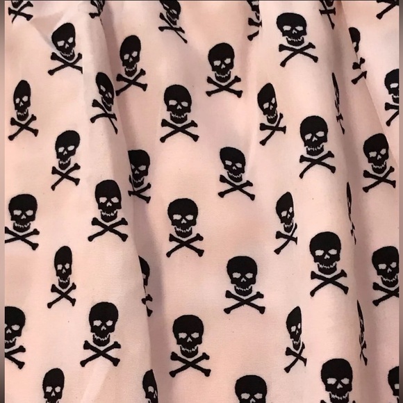 Hot Topic Teenage Runaway Skull & Crossbones Dress - Picture 3 of 4